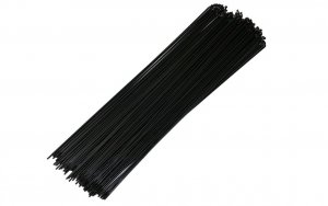 Spokes Pillar 2 x 290 mm Stainless Steel Black