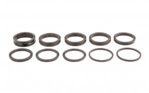 2.0mm, 2.5mm, 3.0mm, 4.5mm, 5.5mm, 6.0mm, 6.5mm, and 9.0mm DUB spacers, and 2 standard BB spacers