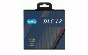 Grandinė KMC DLC12 black red