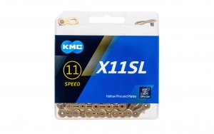 Grandinė KMC X11SL Ti-N Gold