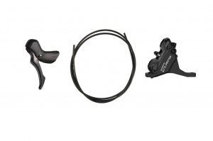Stabdžių rankenėlė su hidrauliniais stabdžiais Shimano BL-U6030(L) BR-U6030(F) CUES