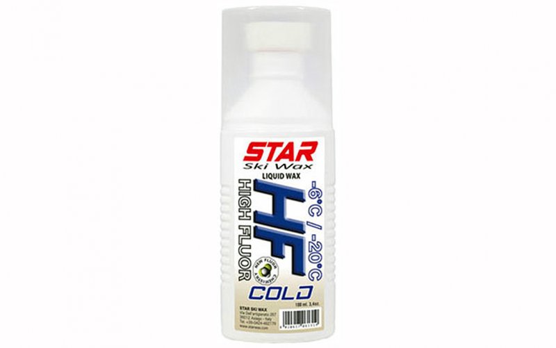 High fluorocarbon liquid wax Star Ski Wax HF Warm